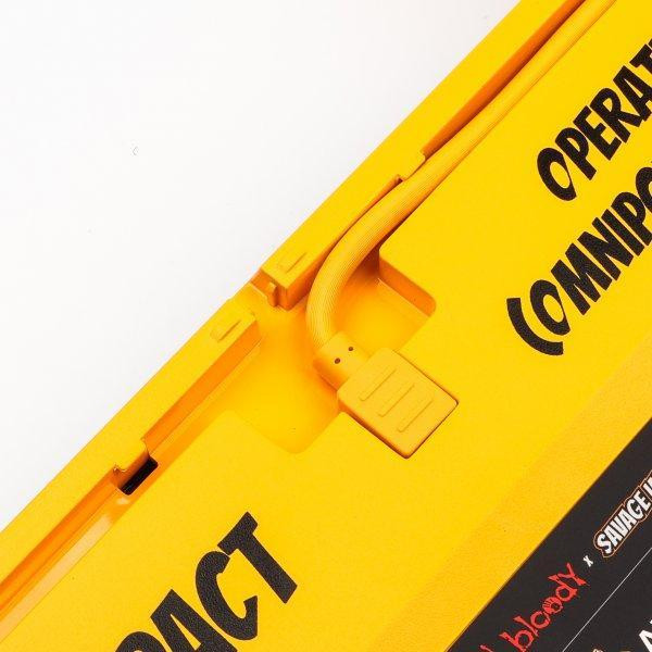 Клавіатура Bloody AT87 RGB Renegade Black/Yellow ( 21527 ) Харків - фото 6