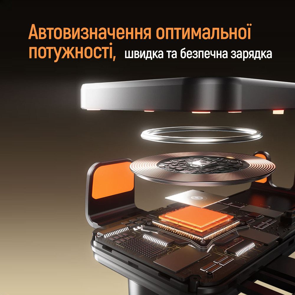 Бездротовий зарядний пристрій ColorWay Ultra-mini 15 W Black (CW-CHAW069Q-BK) ( 22169 ) Харків - фото 16
