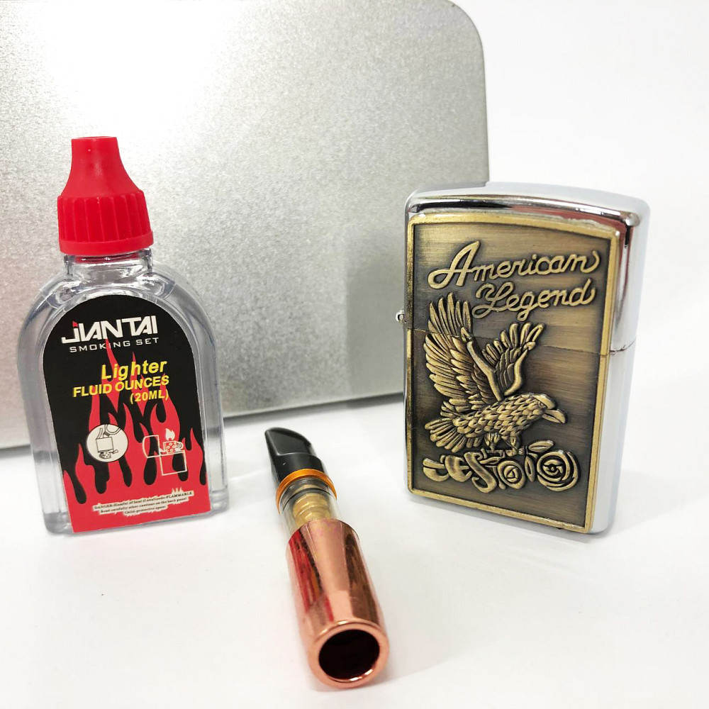 Оригинальная бензиновая зажигалка N9, Стильная зажигалка в подарок, Зажигалки бензиновые HA-27 Львов - изображение 2