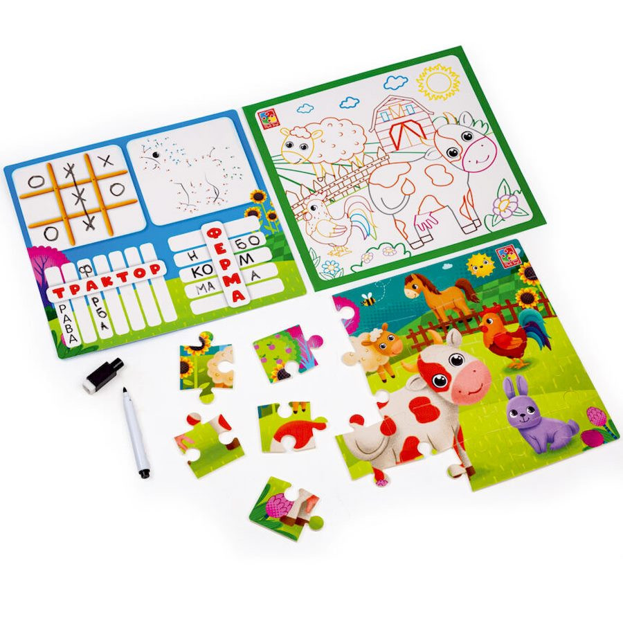 Развивающий набор 4 в 1 