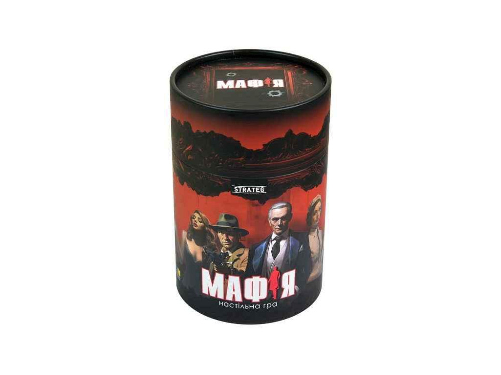 Настольная игра Мафия на украинском языке 30698 ТМ STRATEG Киев - изображение 1