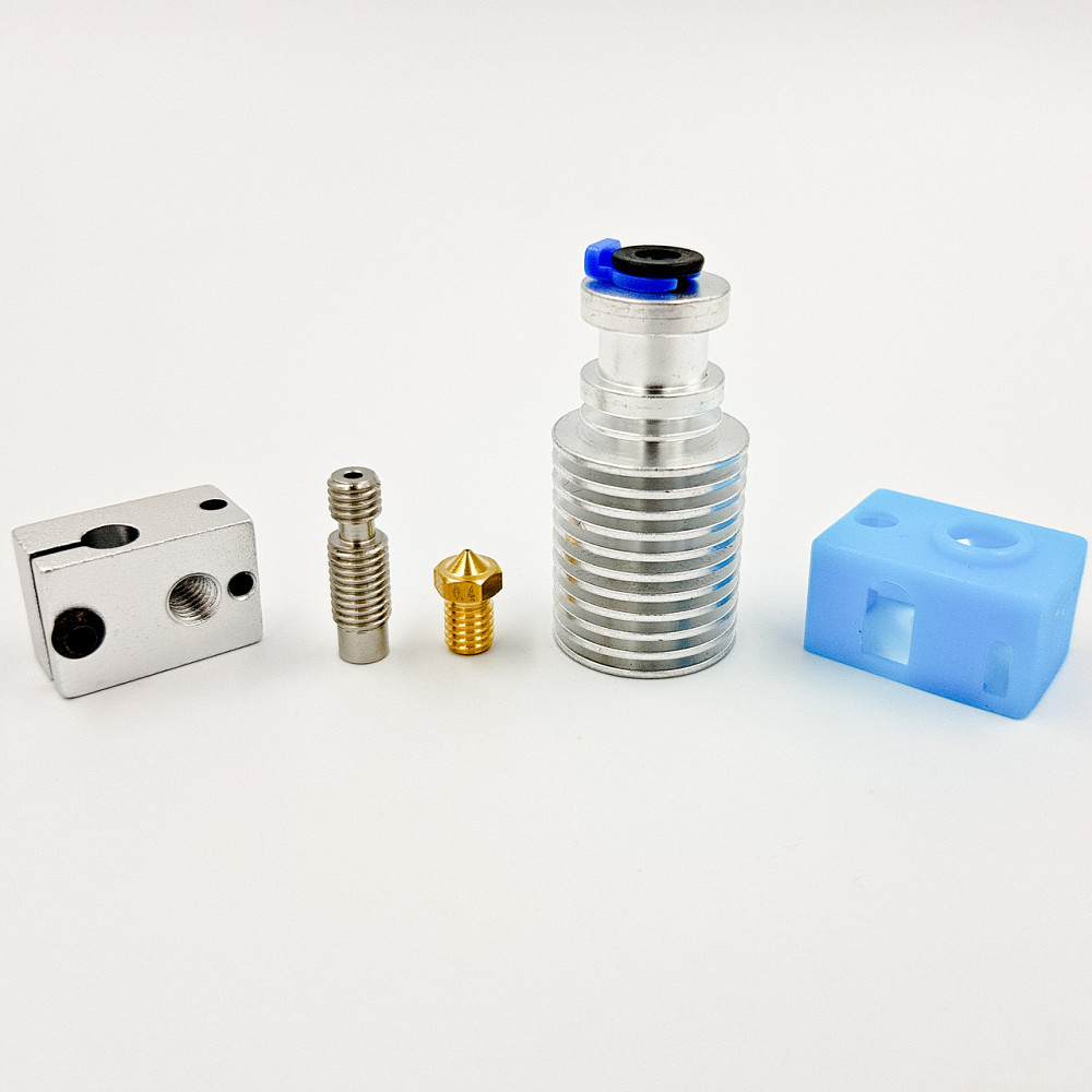 Комплект хотенда E3D V6 со стальным горлом Киев - изображение 9