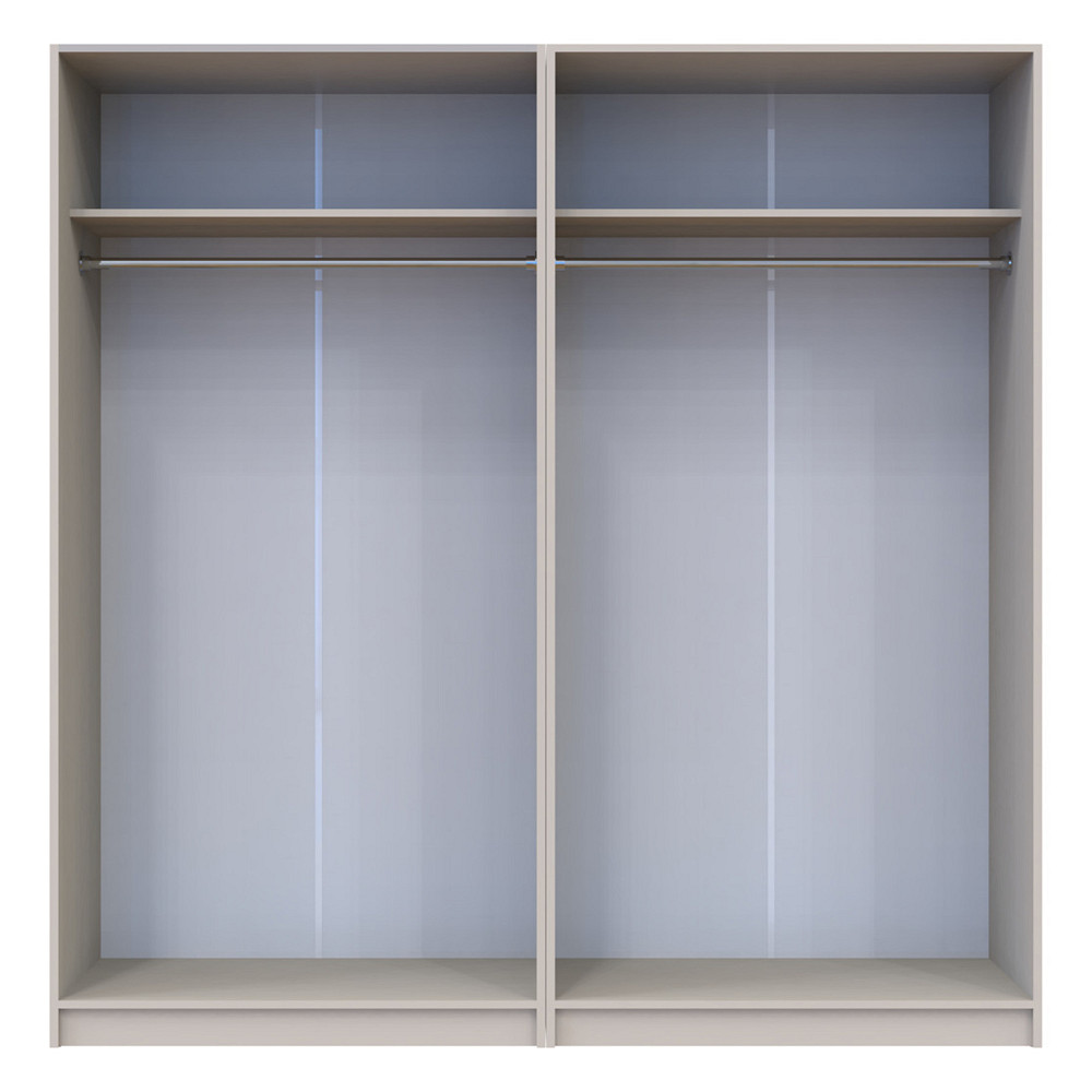 Комплект шаф для одягу Doros Промо (2 шт.) 180х48х204 см Кашемір (DRS-011208) Дніпро - фото 6