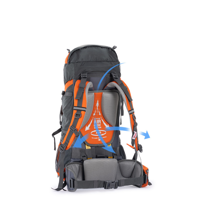 Рюкзак туристичний Naturehike NH70B070-B, 70 л + 5 л, блакитний Київ - фото 8