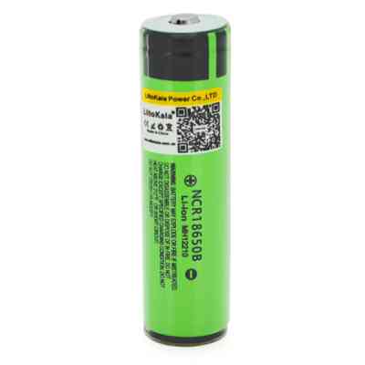 Акумулятор 18650 3400mAh (3200-3400mah), 3.7V (2.75-4.2V), green, PVC BOX Liitokala (Lii-34B-PCB) Вінниця