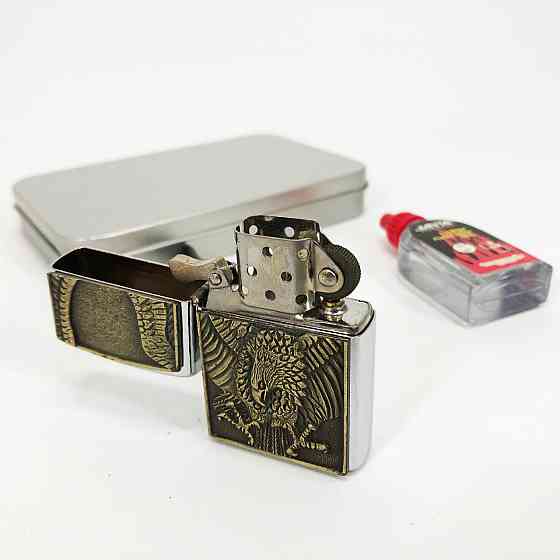 Зажигалка в подарок N9, Зажигалка на день рождения Оригинальная бензиновая HX-36 Львов