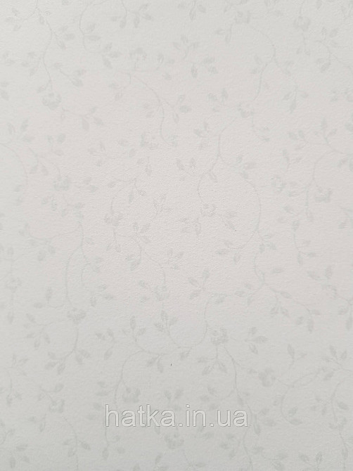 Шпалери флізелінові еко Rasch Sophia 0.53х10 прованс рослинний принт квіти листя маленькі біло-сірі Київ - фото 1