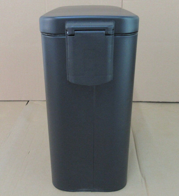 Прямокутне сміттєве відро Mixxus Diverse-TC0312 з плавним закриттям 12 л чорне (MI7091) Харків - фото 5