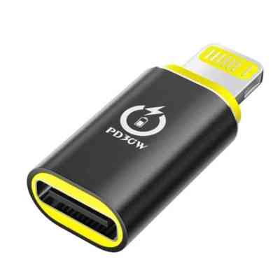 Переходник USB-C F to Lightning M 30W black XoKo (AC-033) Винница