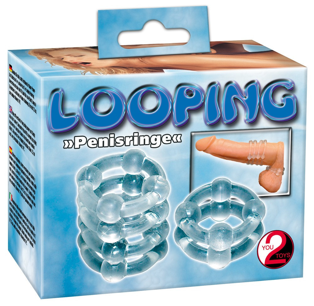 Эрекционные кольца - Looping Penis Rings Sex Aura Киев - изображение 1