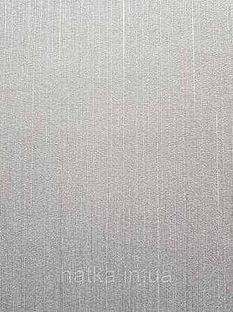 Шпалери вінілові на паперовій основі Sirpi Italian Silk 7 однотонні кремові тонка срібна смуга Київ