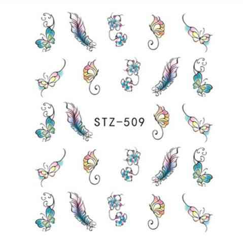 Наклейки для нігтів STZ-509 Київ