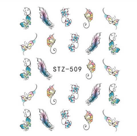 Наклейки для нігтів STZ-509 Київ - фото 1