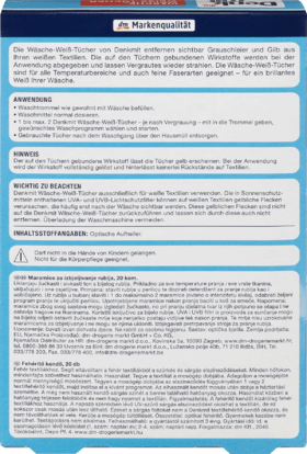 Denk mit Салфетки для стирки белой одежды , 20 шт Германия Львов - изображение 3