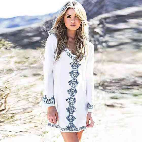 Пляжна туніка-вишиванка жіноча Харків