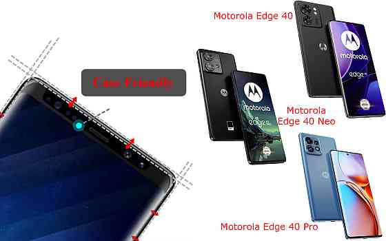 Защитное стекло HyperGlass Pro для Motorola Edge 40, Edge 40 Neo, Edge 40 Pro – максимальная чувствительность Киев