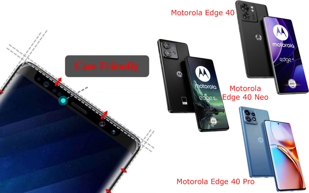 Захисне скло HyperGlass Pro для Motorola Edge 40, Edge 40 Neo, Edge 40 Pro – максимальна чутливість та захист Київ - фото 4