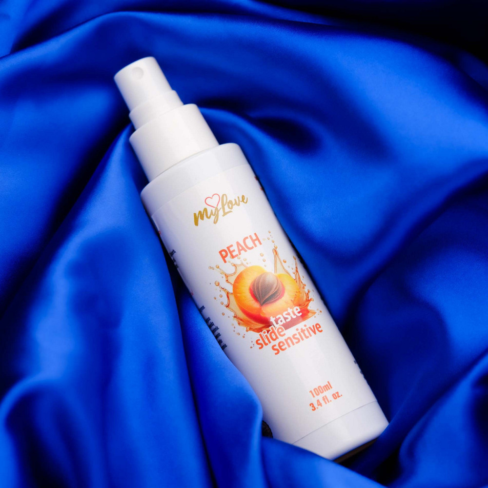 Інтимний лубрикант MyLove Taste-slide sensitive-peach 100 ml Sex Aura Київ - фото 7