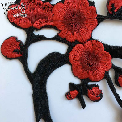 Аплікація на одяг для сукні Сакура Київ - фото 5