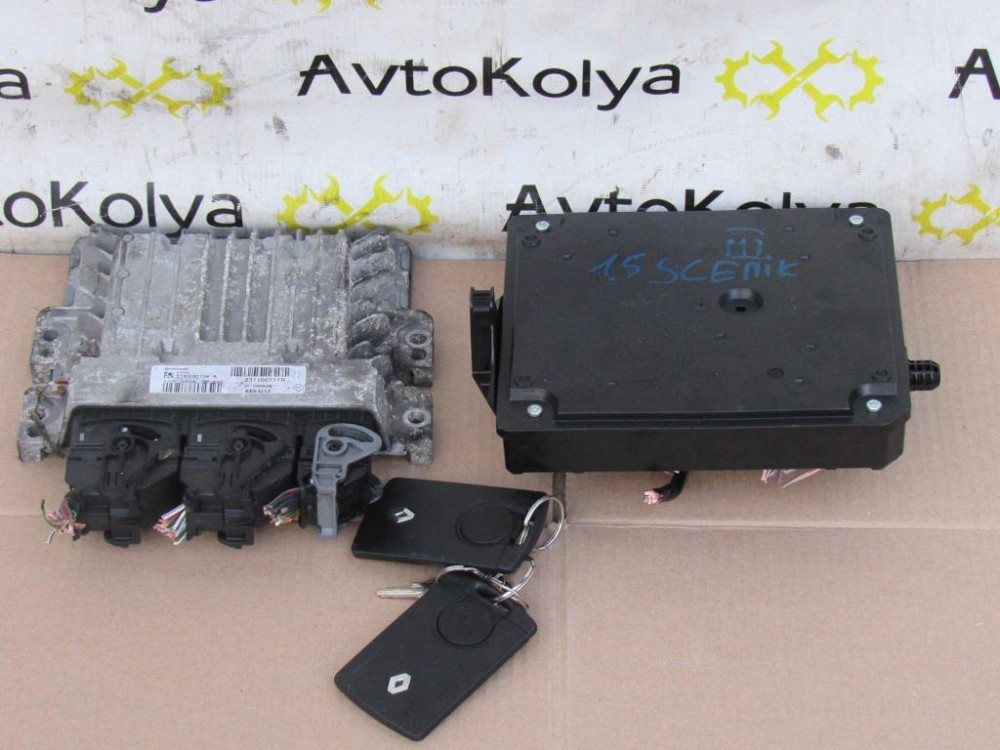 Блок керування двигуном Renault Scenic III 1.5 dci 2009-2016 (Комплект) Ковель - фото 1