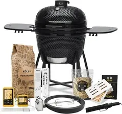Гриль Zestaw do wędzenia grill ceramiczny węglowy kamado koler eg26 - rozszerzony Киев