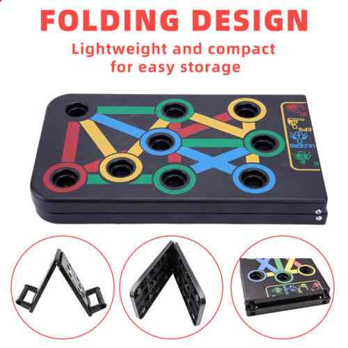 Упорами для отжимания push Foldable Push Up, Подставки для рук для отжимания Доска тренировок мышц DC-95 Львов