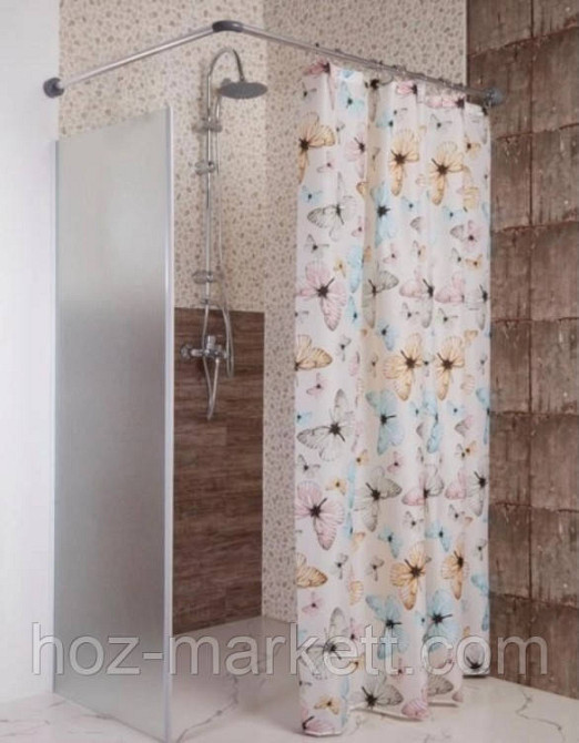 Штора для душа тканевая Miranda Havana 180 х 200 см Харьков - изображение 3