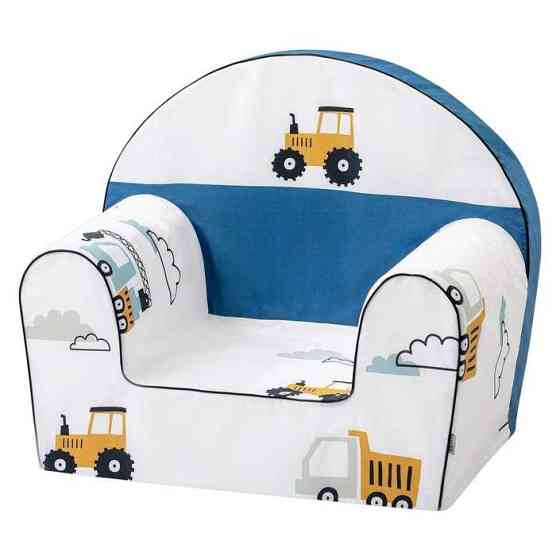 Крісло дитяче Bubaba by FreeON Happy Builders, white - blue Киев