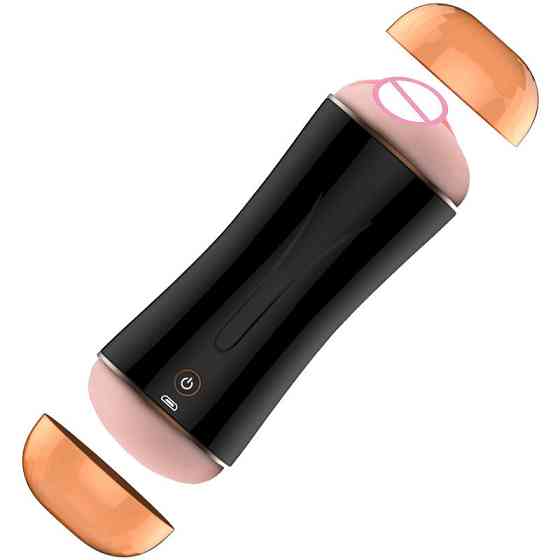 Мастурбатор з вібрацією Cup USB 10 function + Interactive Function / Double Ends Sex Aura Київ