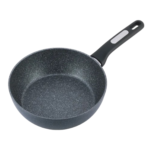 Сковорідка-сотейник d28*8,5см литий алюміній а/п Black marble 5395MR KAMILLE Житомир