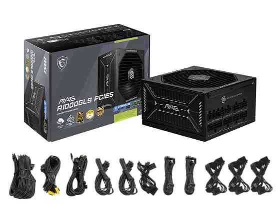 Блок живлення MSI MAG A1000GLS PCIE5 PCIE5 1000W ( 19310 ) Харьков