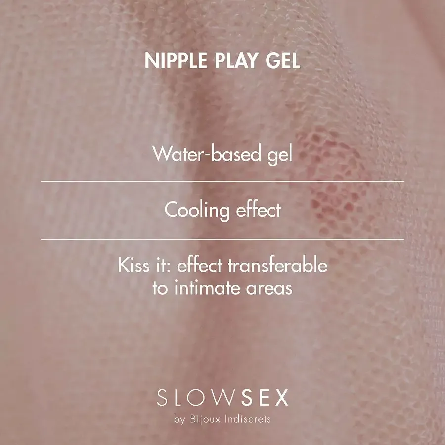 Стимулювальний бальзам для сосків Bijoux Indiscrets Slow Sex Nipple play gel Львов - изображение 3