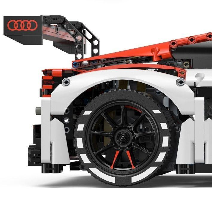 Конструктор Rastar Audi R8 LMS GT3 1:8, 3300+ деталей, радиоуправляемая модель спортивного автомобиля Киев - изображение 8