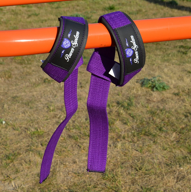 Лямки для тяги Power System PS-3420 G-Power Straps Purple Київ - фото 5