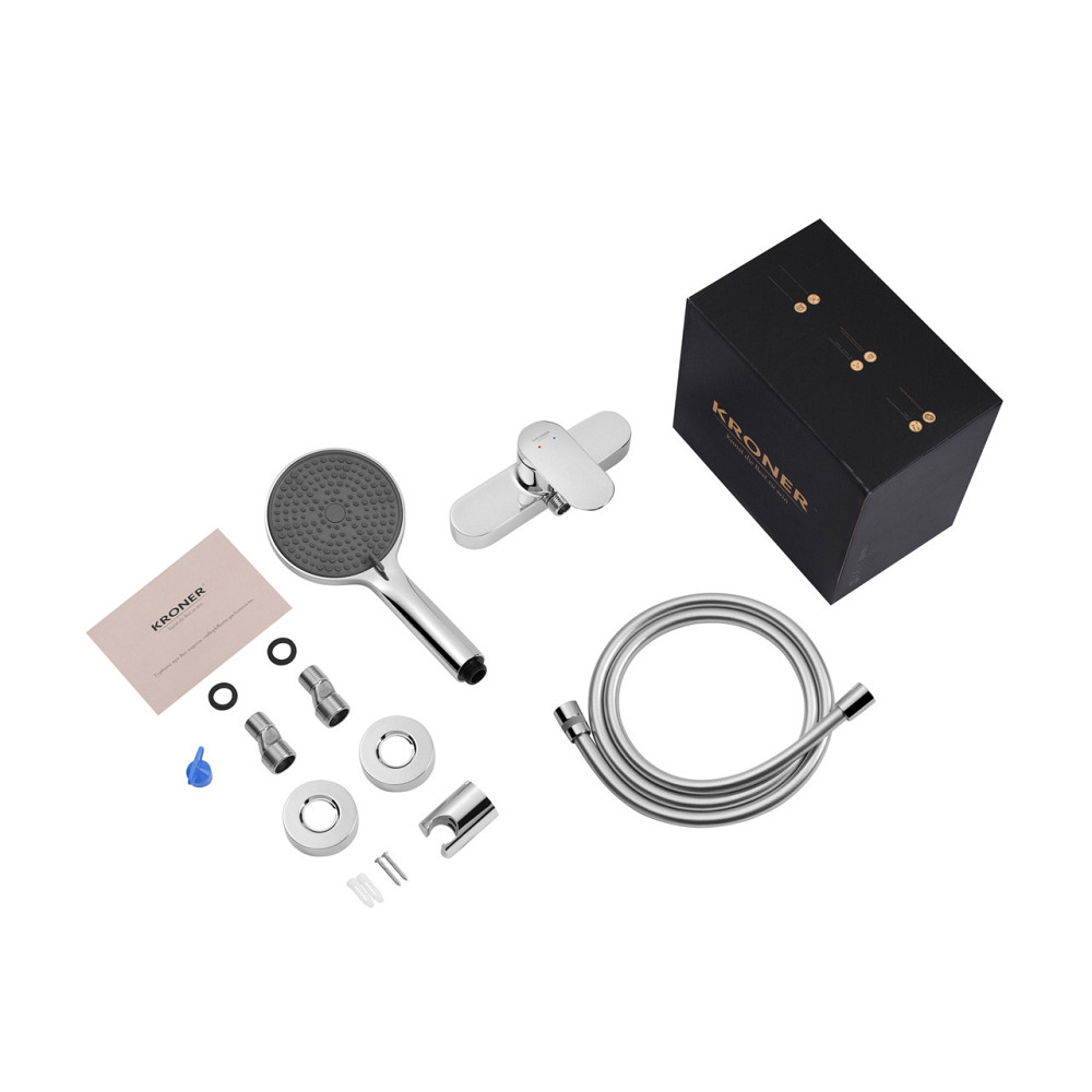 Смеситель для душа Kroner Element с душевым гарнитуром 211411-0101 Киев - изображение 6