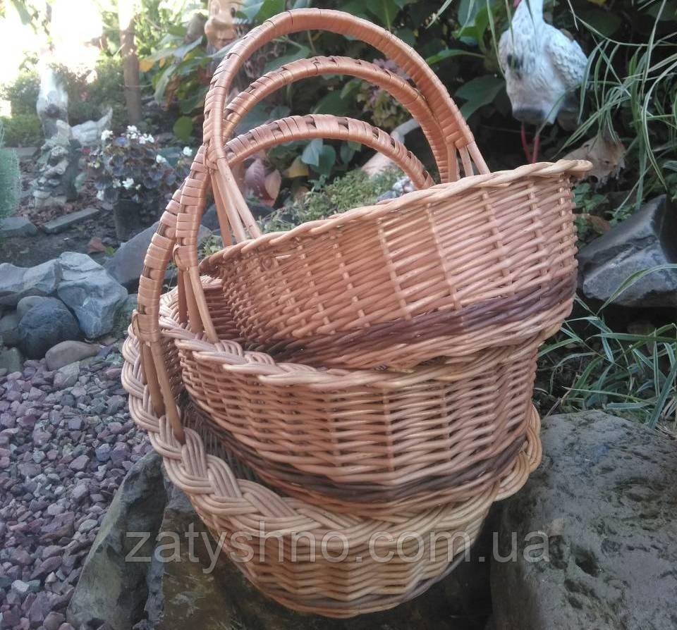 Комплект плетеных корзин Киев - изображение 3