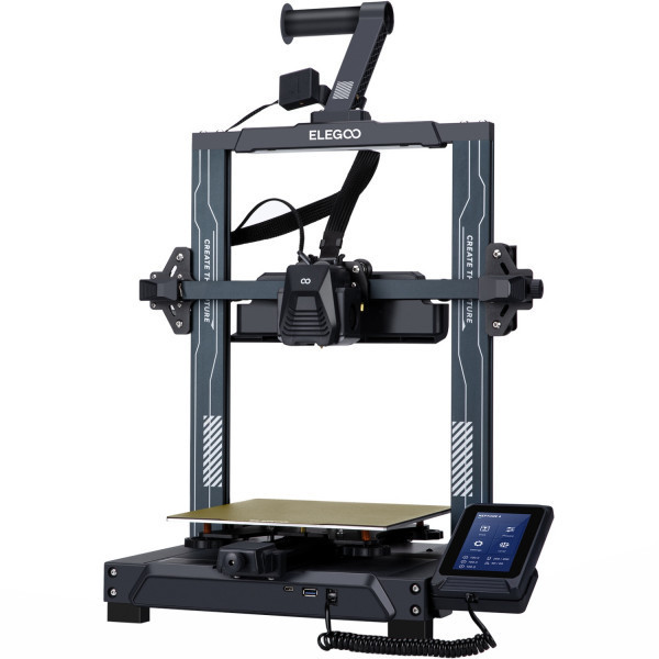 Друкарка 3D ELEGOO Neptune 4 (FDM 1.75 mm 0.4 mm 225x225x265 mm WLAN USB сірий) Київ - фото 1