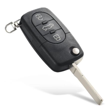 Ключ запалювання Audi з чипом ID48, 3 кнопки Київ