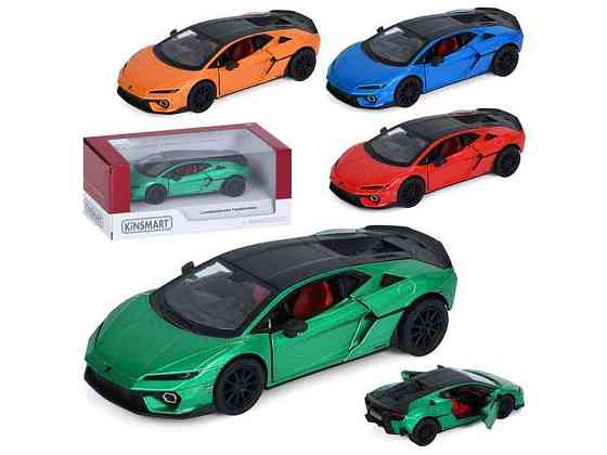 Машина KT5482W метал, інерція, 1:38, відч. двері, 12см зелений ТМ KINSMART Київ