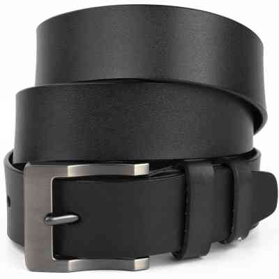 Ремень Vintage Мужской Черный (20317) Винница