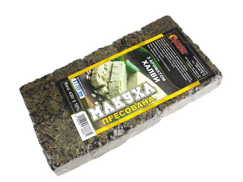 Макуха пресована Халва 430гр ТМ Бомба Київ - фото 1