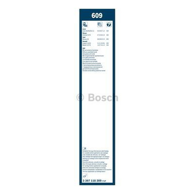 Щітка склоочисника Bosch 3 397 118 309 Вінниця - фото 3