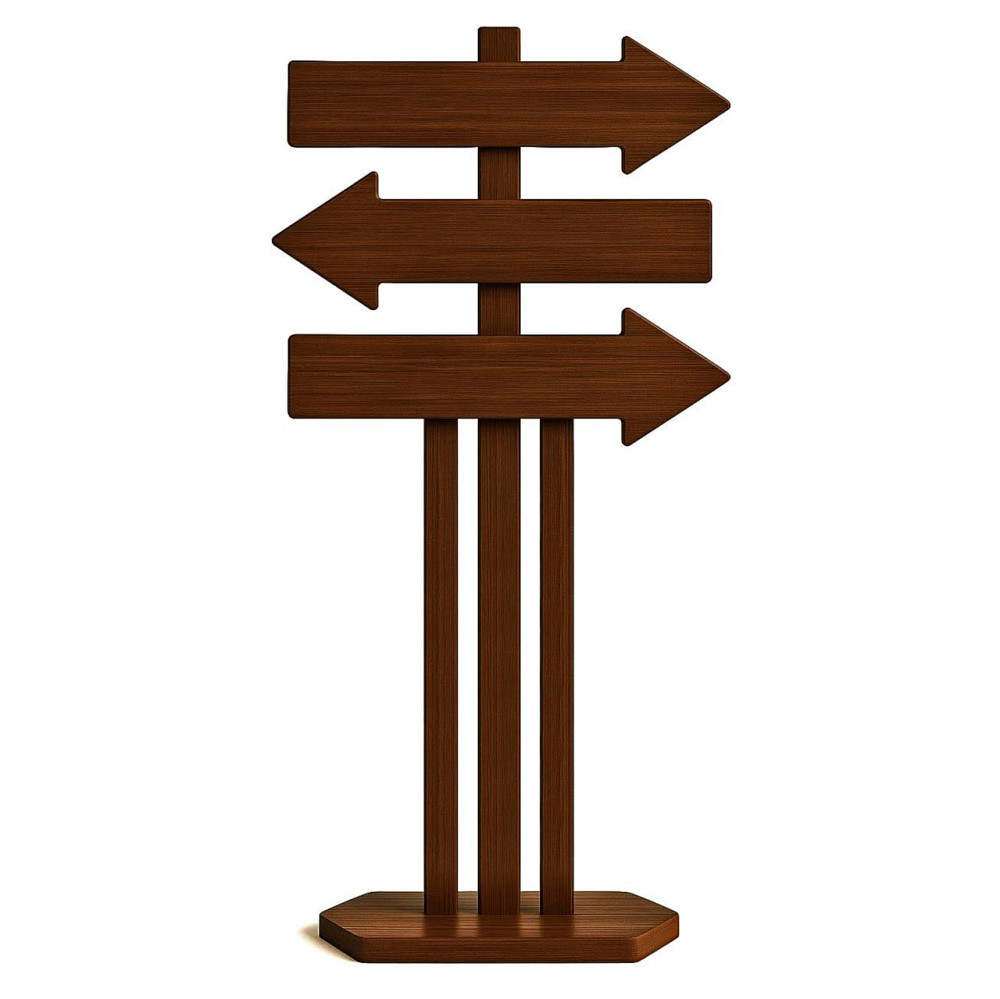 Підлогова стрілка-покажчик "Кантала" терракот Миколаїв - фото 1