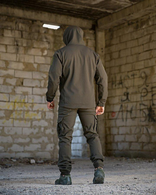 Тактический костюм софтшел BANDIT oliva ВТ7956 Одесса - изображение 14