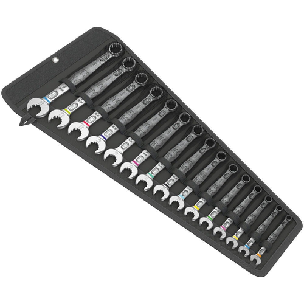 Набор ключей комбинированных Wera 5.5-19мм 15шт., в сумке, 6003 Joker 15 Set 1 05020302001 Одесса - изображение 1