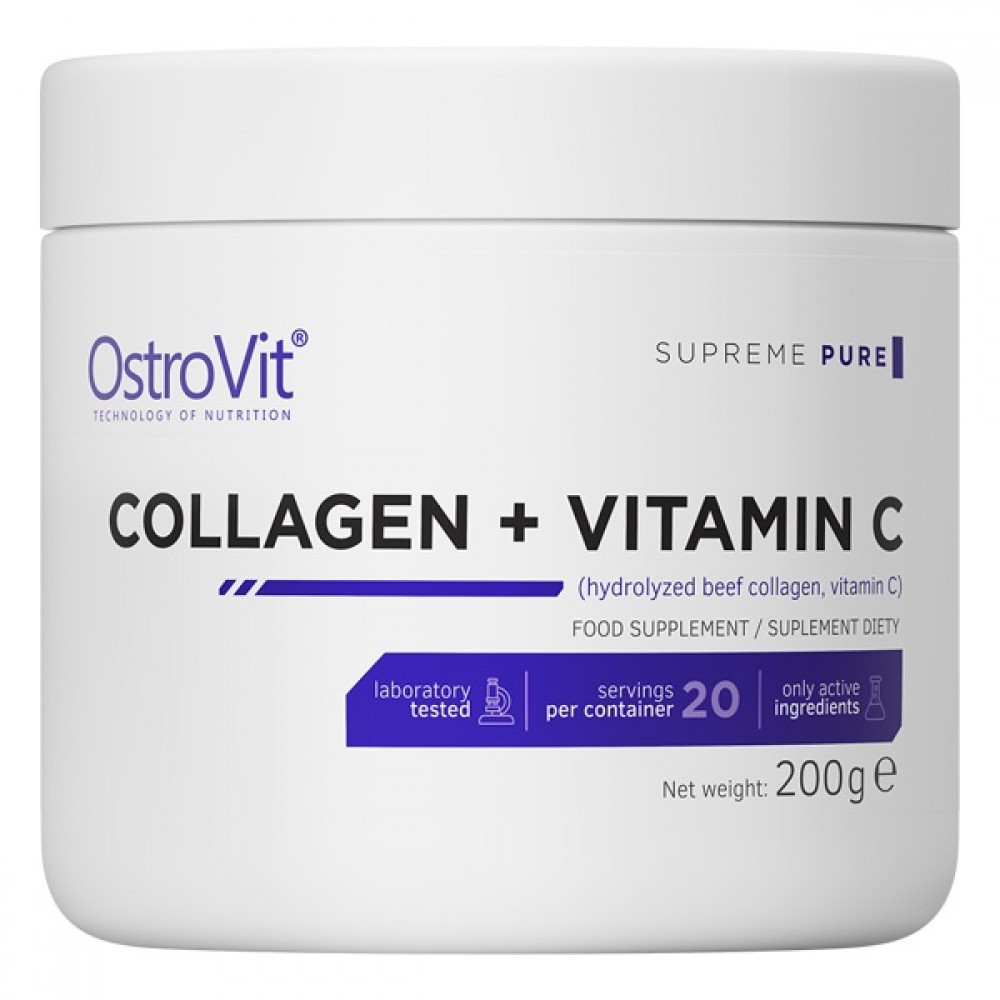 Колаген Collagen + Vitamin C 200 g (Black currant) Луцьк - фото 1