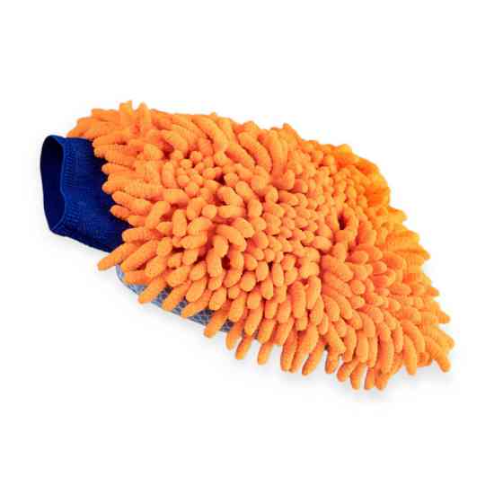 Губка мікрофібри для миття автомобіля "Рукавичка" 25х18 Мукачево