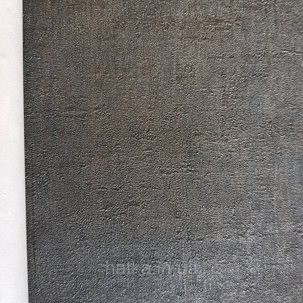 Шпалери вінілові на флізелін Rasch Factory 0.53х10,05 під штукатурку під бетон структурні чорні 429268 Київ - фото 2