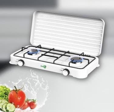 Настольная газовая плита Starlux SGS-6002 на 2 конфорки, дюралюминиевые горелки, 2,5 кВт, компактная Киев - изображение 4