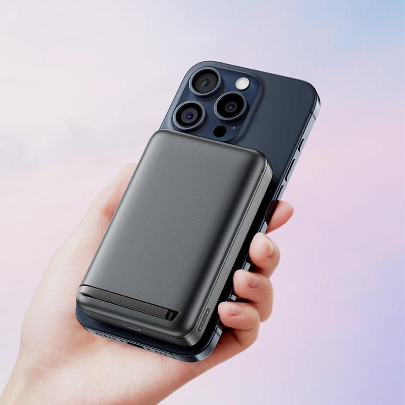 Зовнішній акумулятор ACEFAST M11 PD30W Qi2 magnetic wireless charging power bank 10000 mAh Black Київ - фото 7